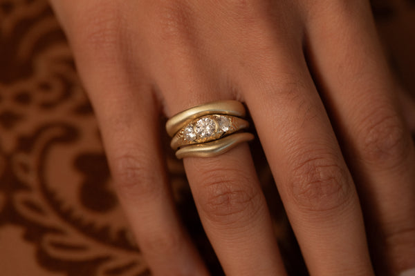 3 Diamond Ovate III Ring