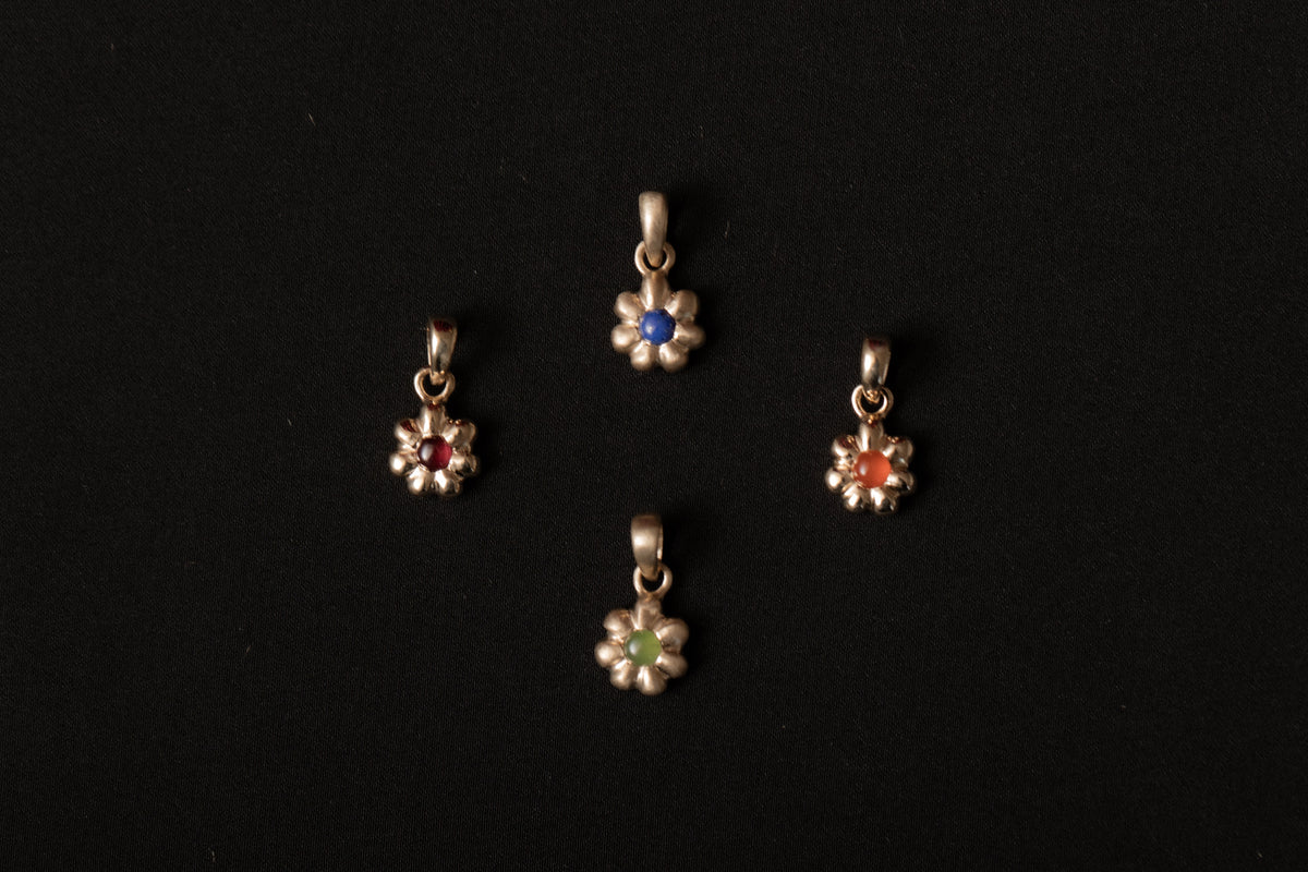 Carnelian Petite Flora Charm