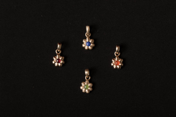 Carnelian Petite Flora Charm