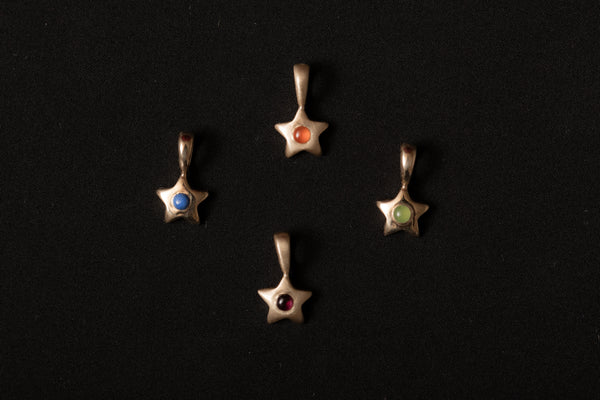 Garnet Petite Stella Charm
