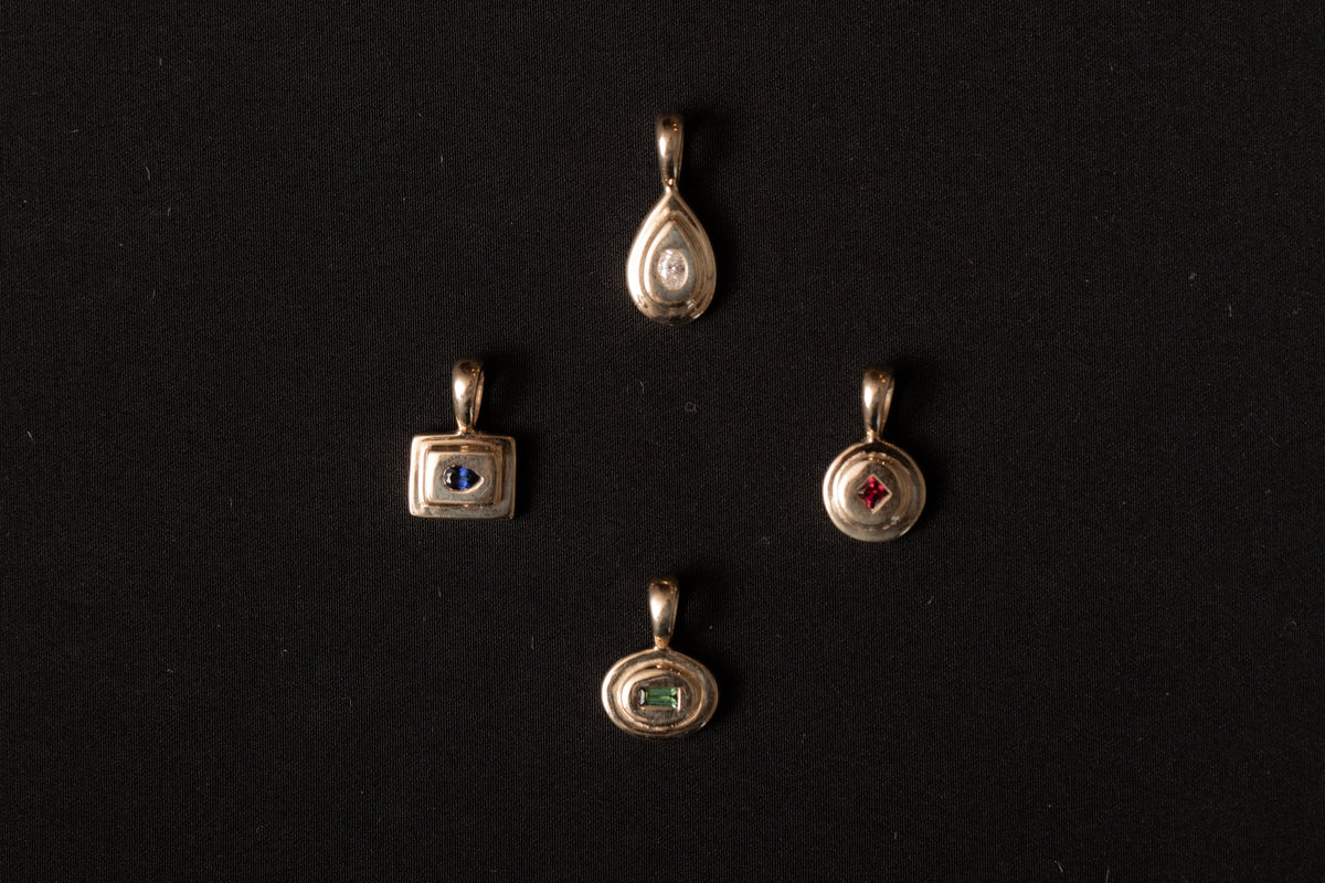 Diamond Pear Pictura Charm