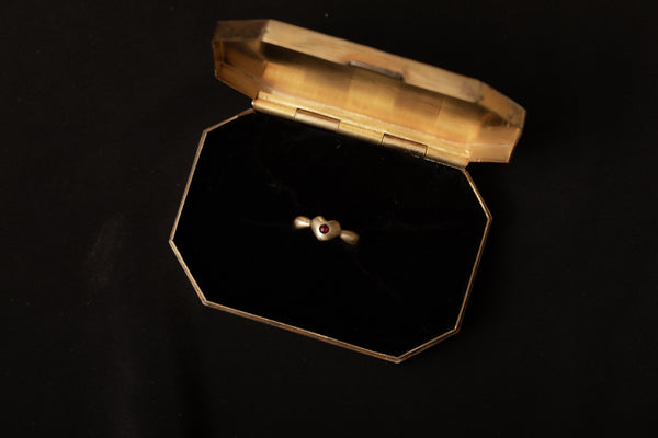 Garnet Intima Ring