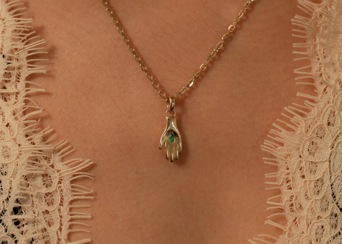 Emerald Etherea Charm