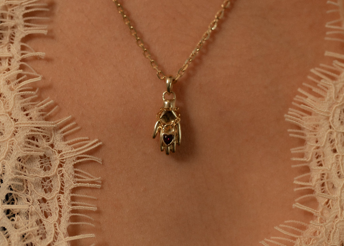 Dark Blue Sapphire Eterna Charm