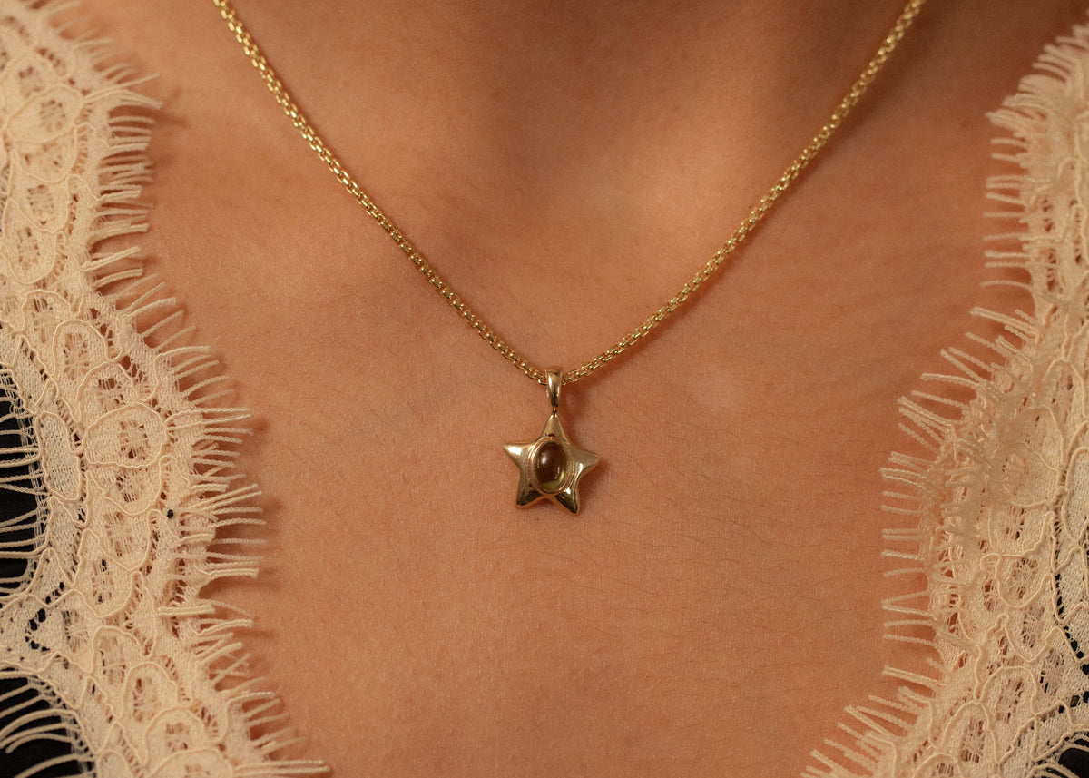 Peridot Stella Charm