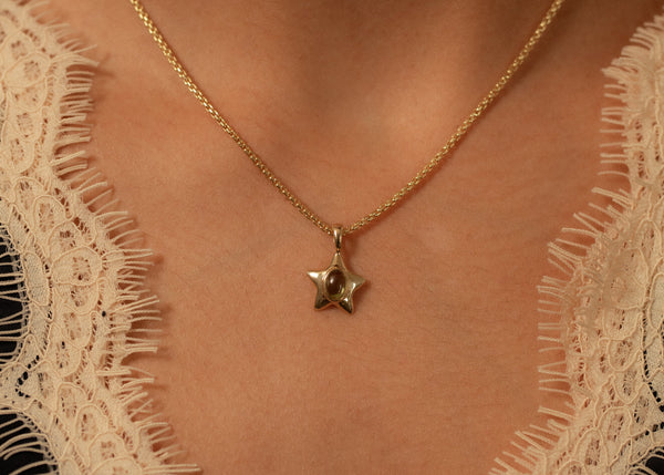 Peridot Stella Charm