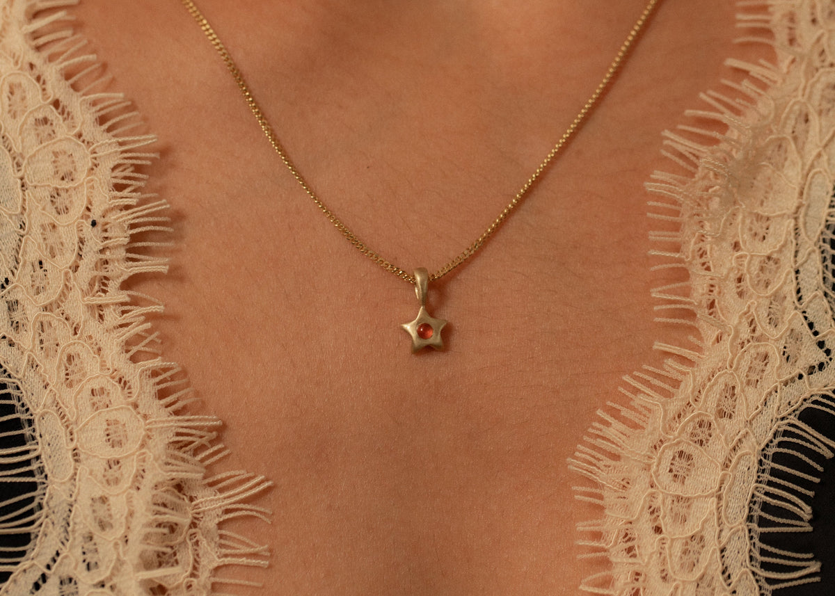 Carnelian Petite Stella Charm
