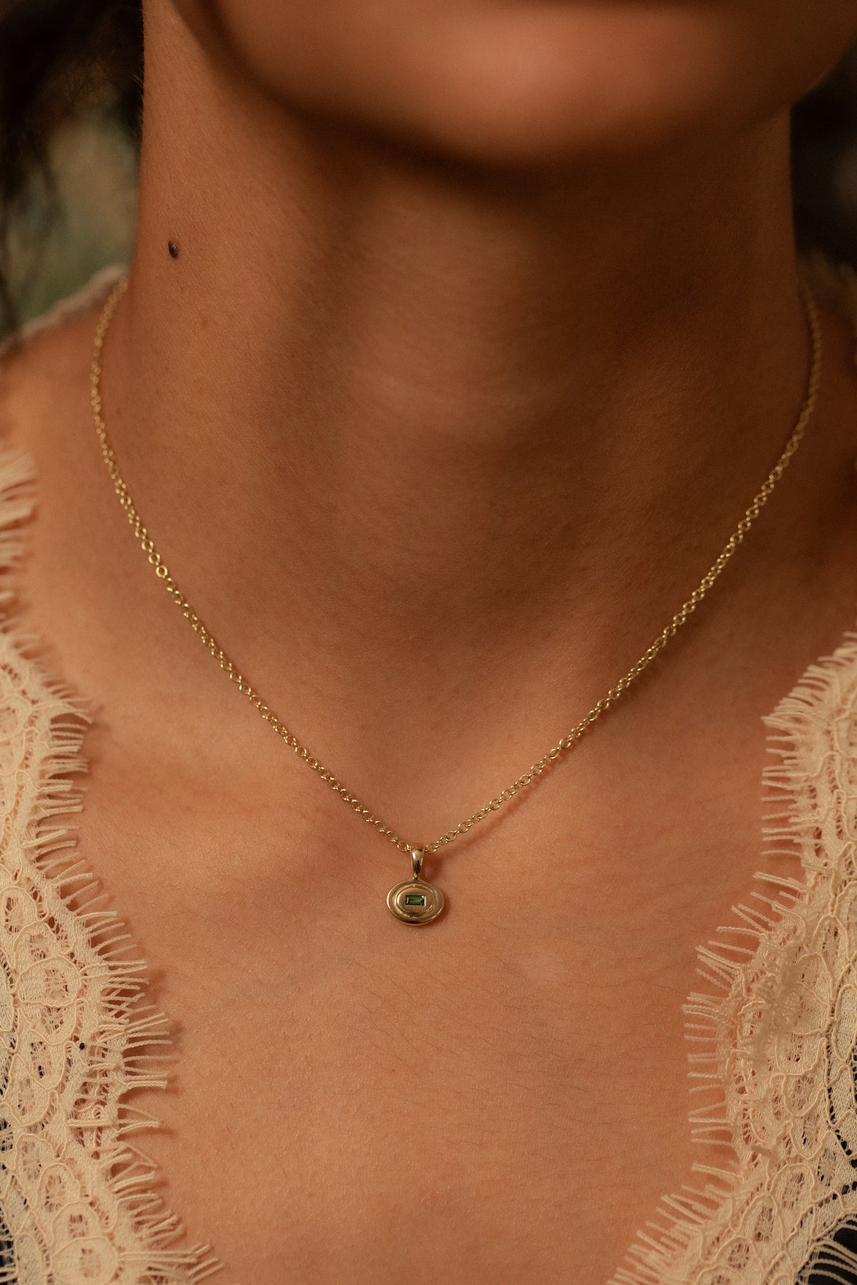 Blue Sapphire Oval Pictura Charm