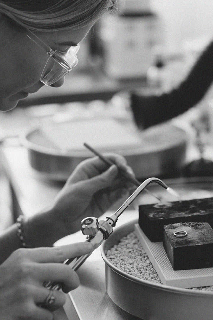 Intermediate Silversmithing : Bezel Set Ring : 12/6 & 12/13 10AM-2PM