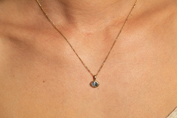Sapphire Ventana Charm 04