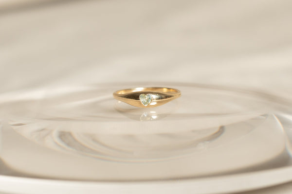 Heart Sapphire Ovate IV Ring 04