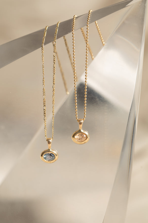 Sapphire Ventana Charm 04