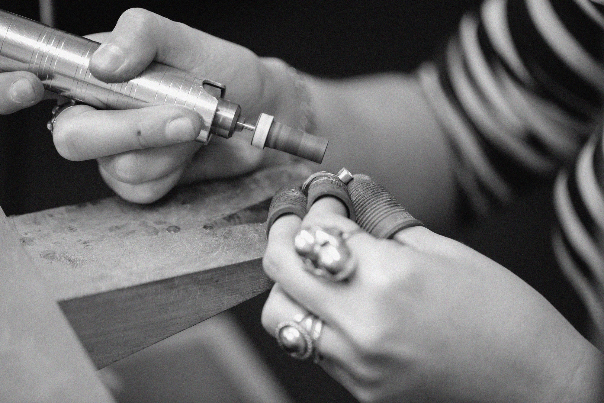 Silversmithing and Stone Setting Intensive : Tube Set Ring : 8/9 10:00AM-5:00PM