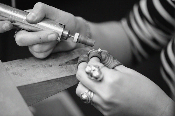 Silversmithing and Stone Setting Intensive : Tube Set Ring : 9/20 10:00AM-5:00PM