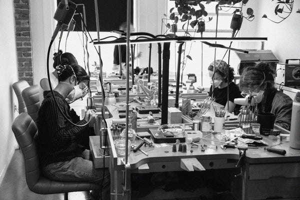 Silversmithing and Stone Setting Intensive : Tube Set Ring : 9/20 10:00AM-5:00PM