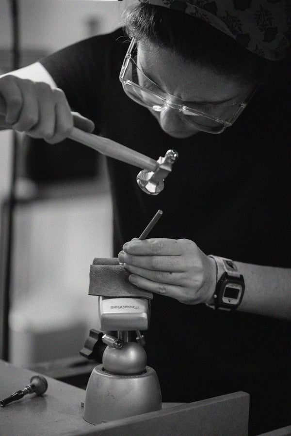 Silversmithing and Stone Setting Intensive : Tube Set Ring : 9/20 10:00AM-5:00PM