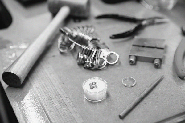 Silversmithing and Stone Setting Intensive : Tube Set Ring : 9/20 10:00AM-5:00PM