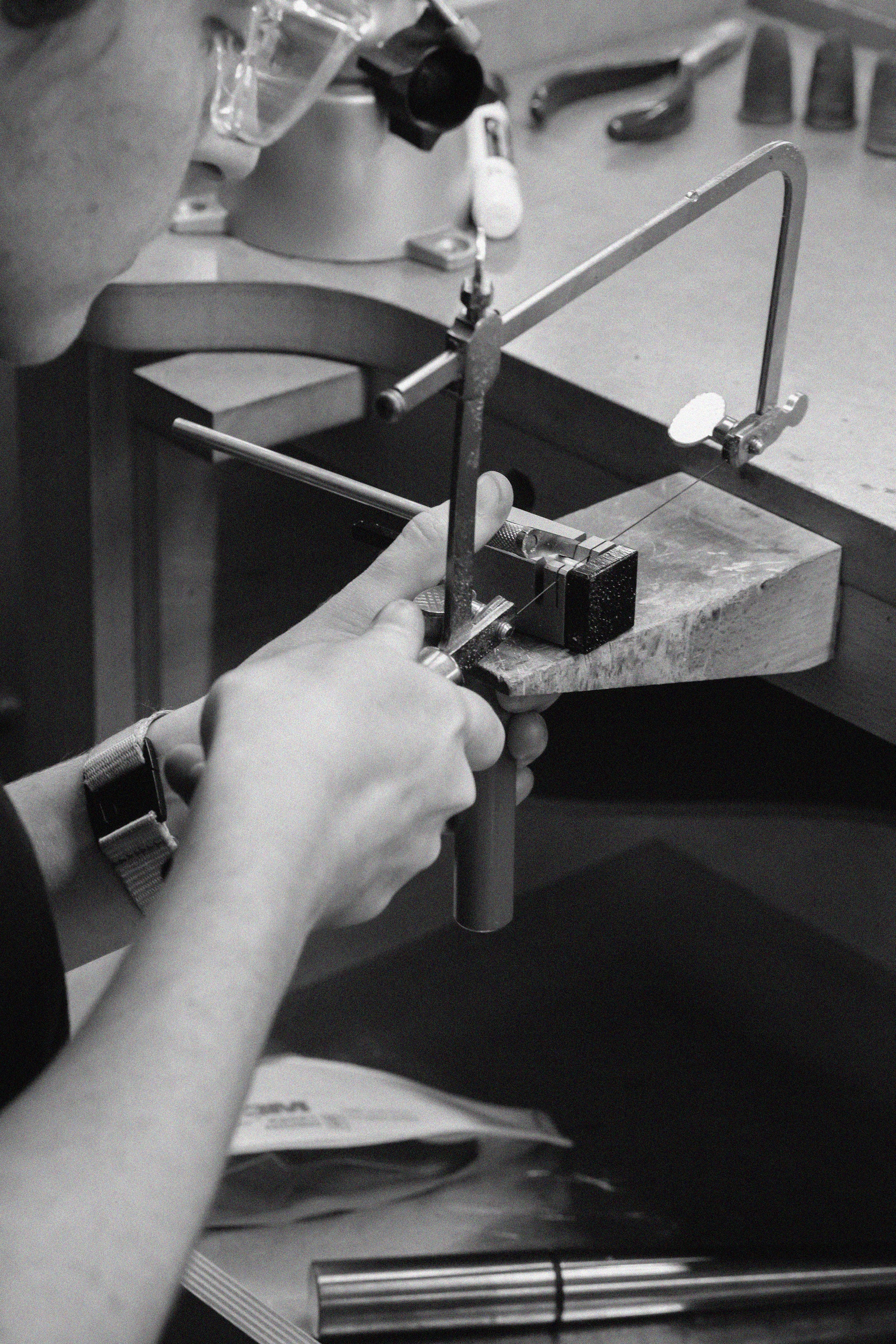 Silversmithing and Stone Setting Intensive : Tube Set Ring : 7/26 10:00AM-5:00PM