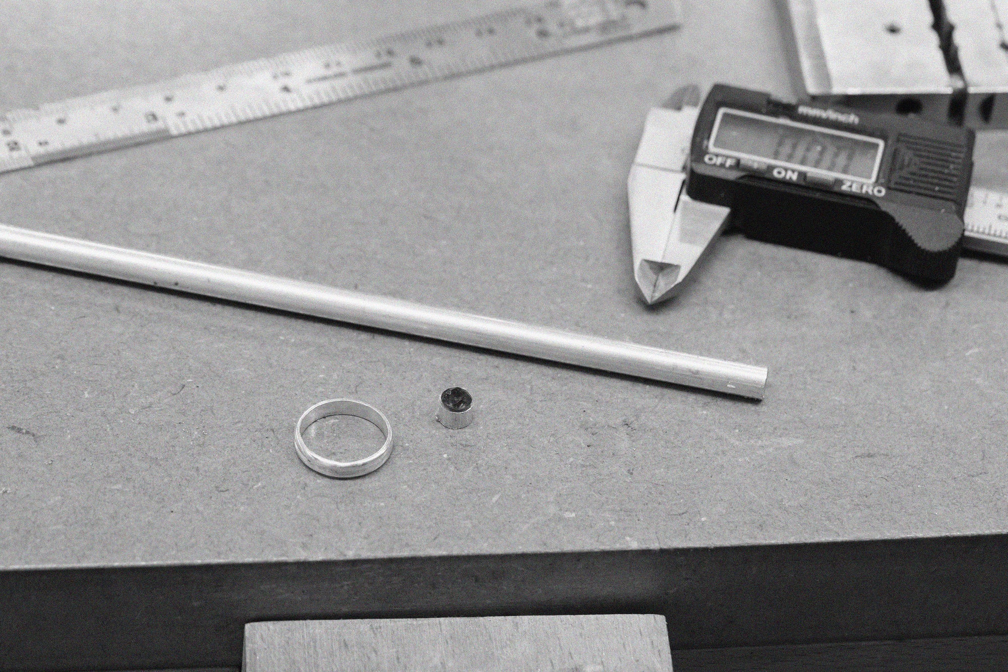 Silversmithing and Stone Setting Intensive : Tube Set Ring : 7/12 10:00AM-5:00PM