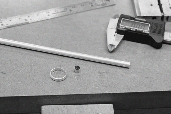 Silversmithing and Stone Setting Intensive : Tube Set Ring : 9/20 10:00AM-5:00PM
