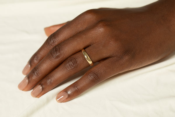 4mm Classic Half Round Band