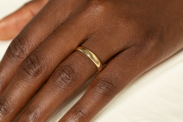 4mm Classic Half Round Band