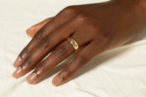 6mm Classic Half Round Band