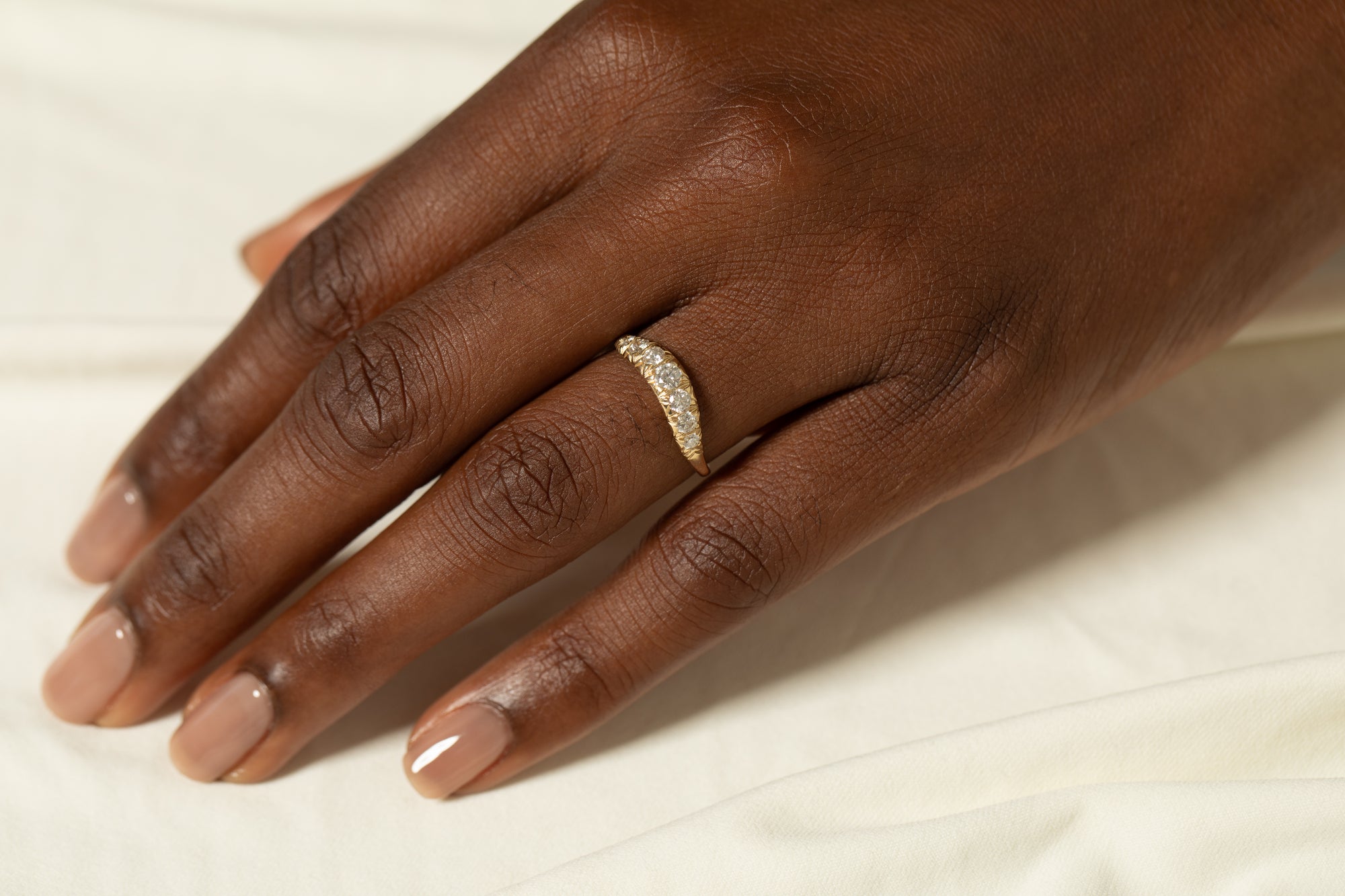 Pavé Curve II Ring