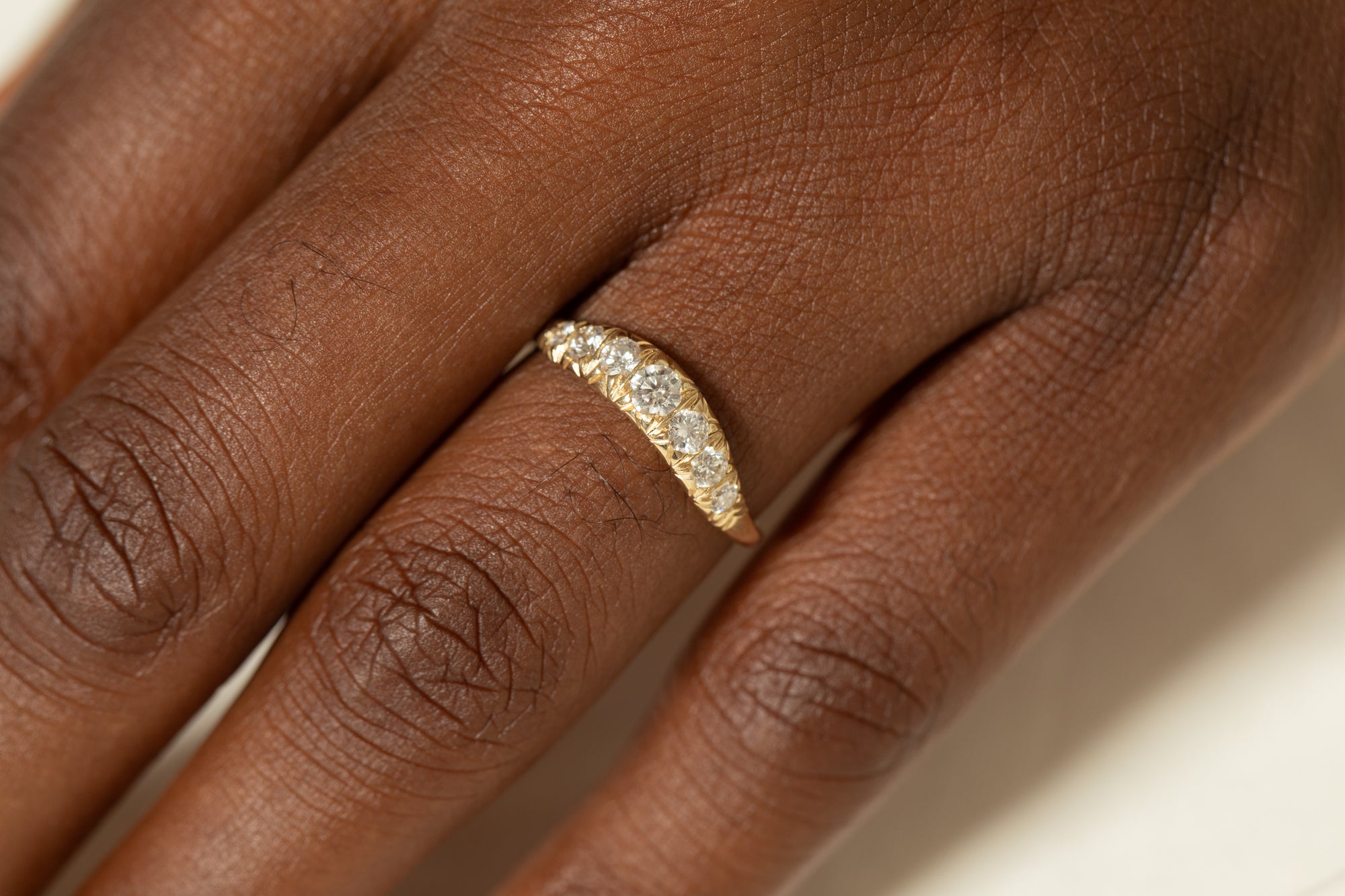 Pavé Curve II Ring