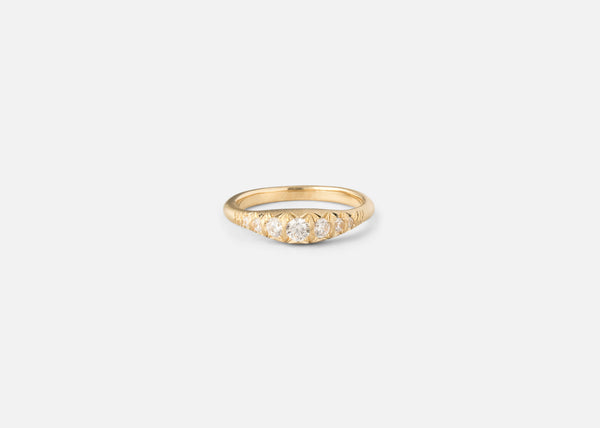 Pavé Ovate II Ring