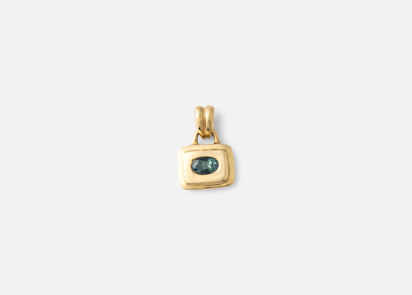 One of Kind Sapphire Pictura Charm 01