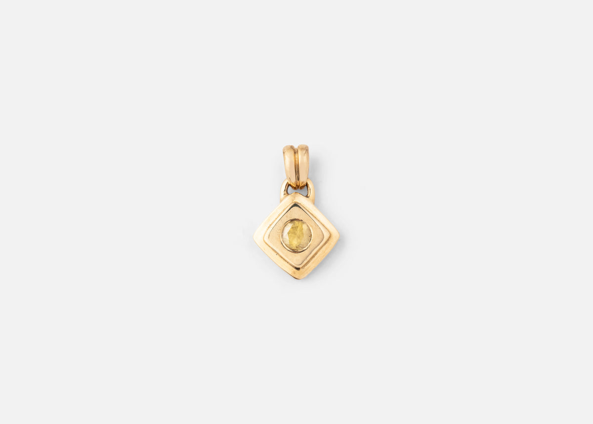 One of Kind Sapphire Pictura Charm 04