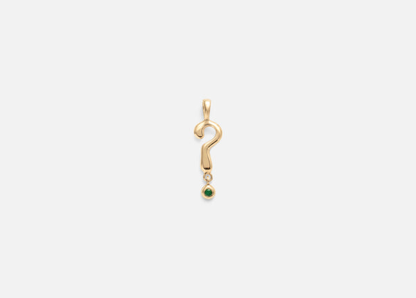 Emerald Enigma Charm