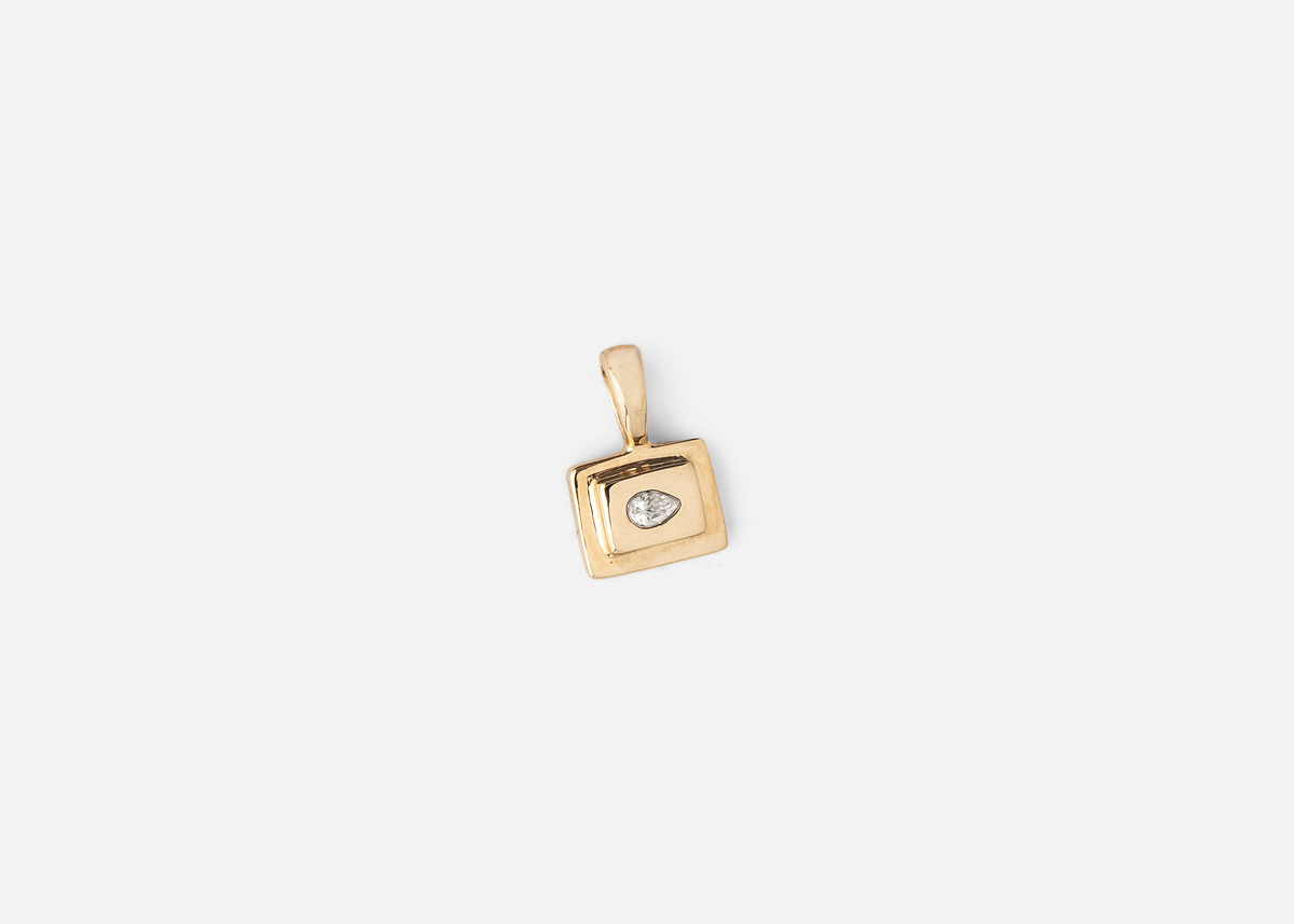 Diamond Rectangle Pictura Charm