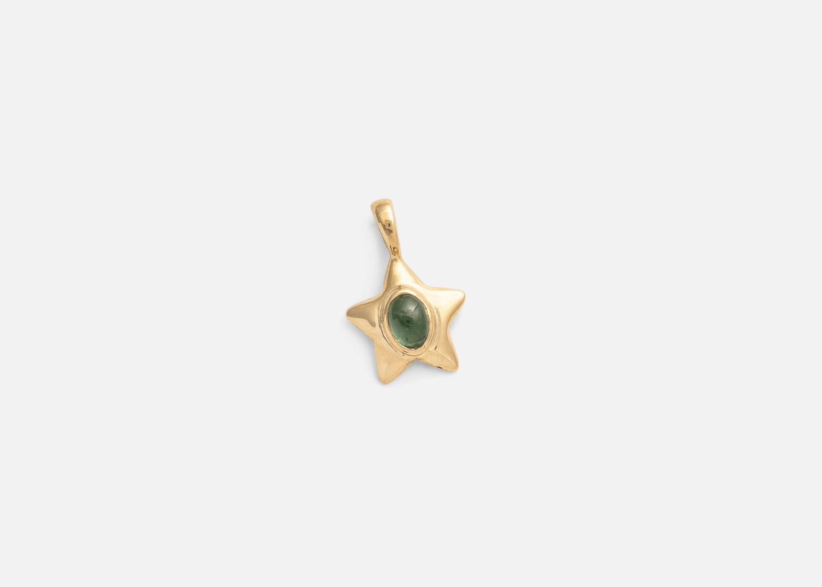Green Tourmaline Stella Charm