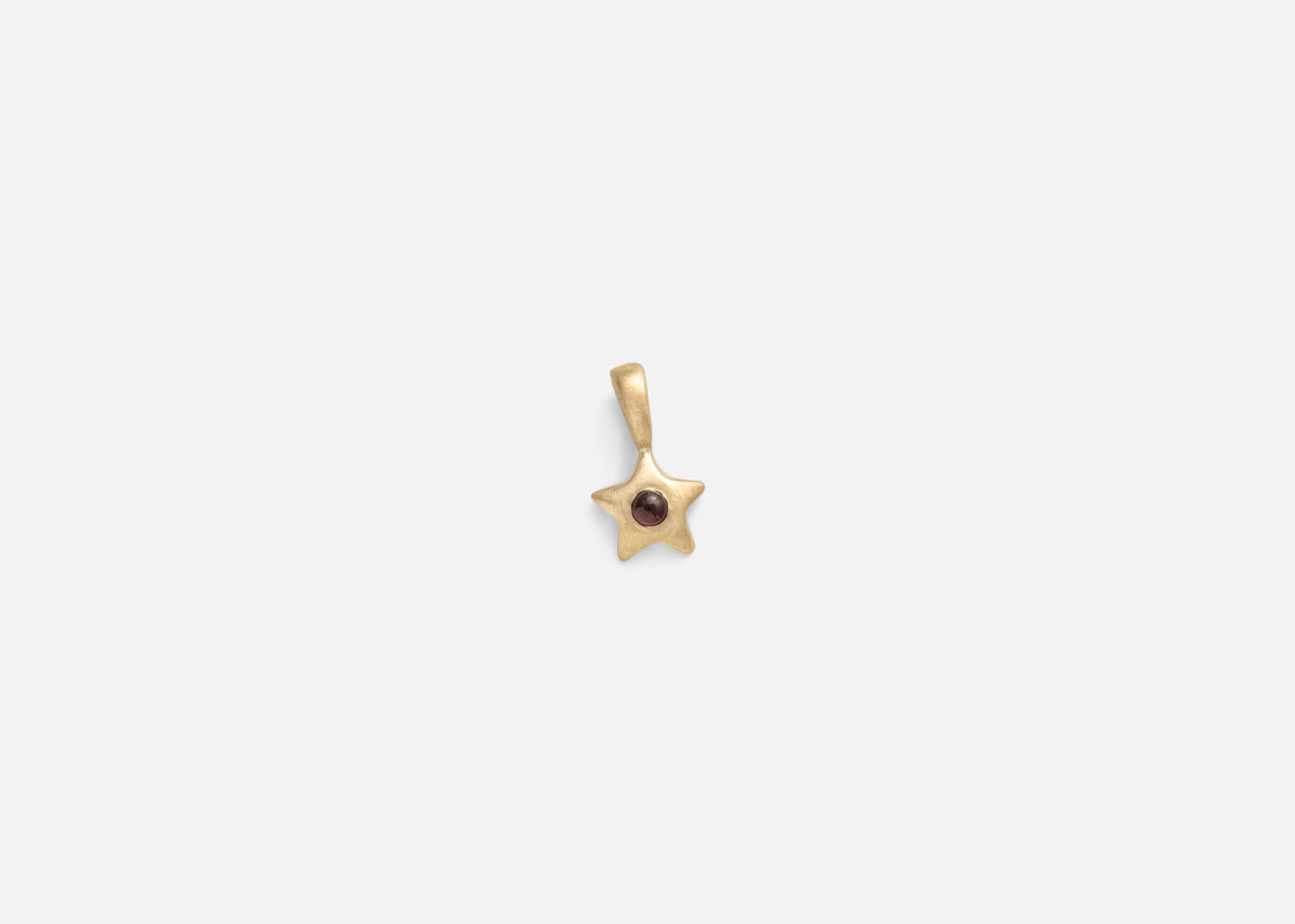 Garnet Petite Stella Charm