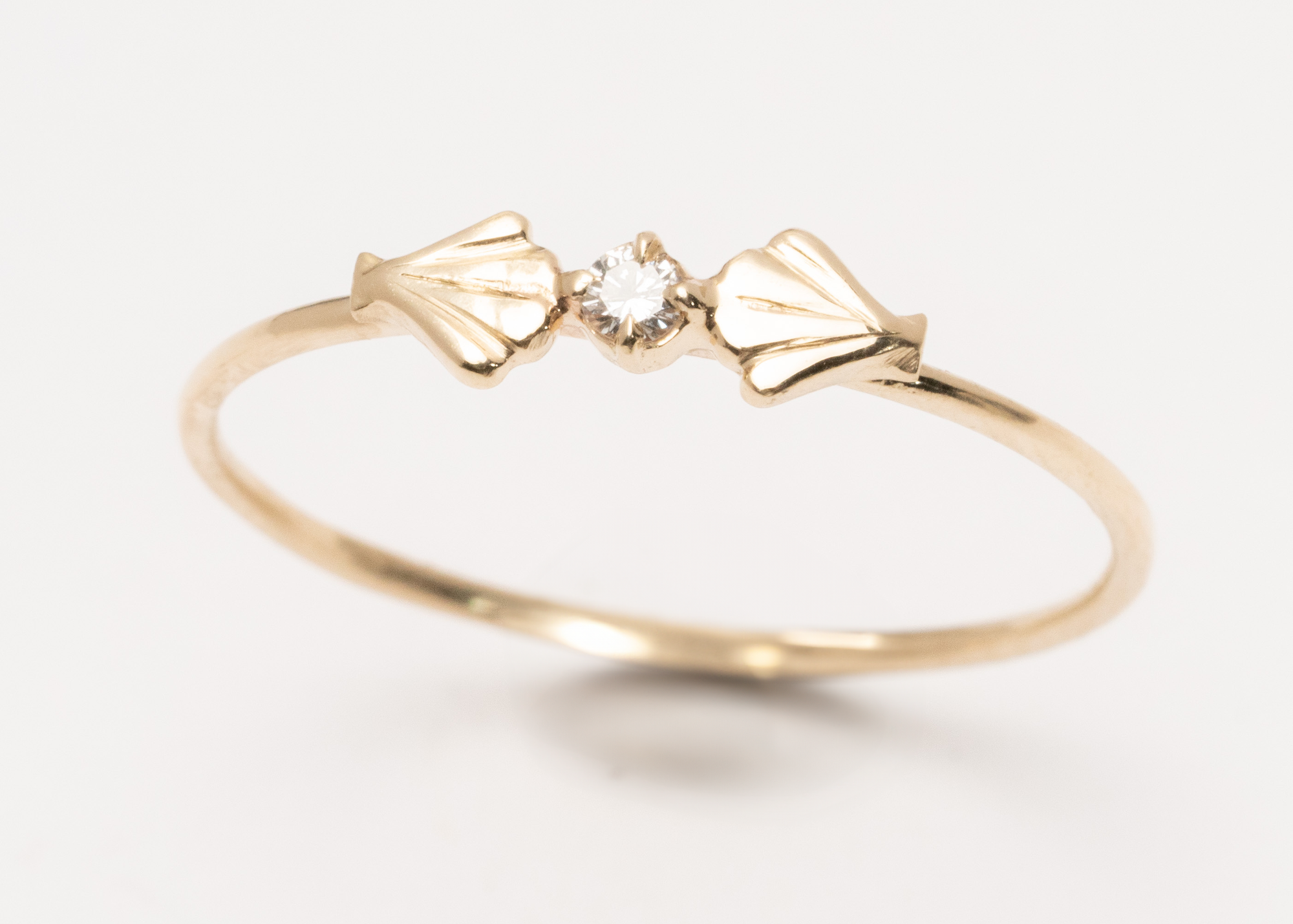 LA FIRE RELIEF RAFFLE TICKET : Diamond Scallop Ring