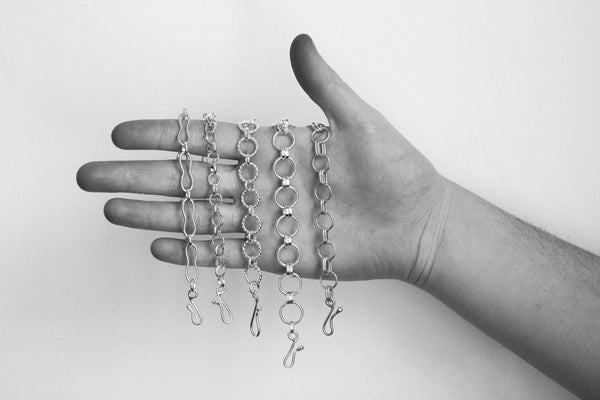 Intermediate Silversmithing Intensive : Chain Bracelet : 10/25 10AM-7PM