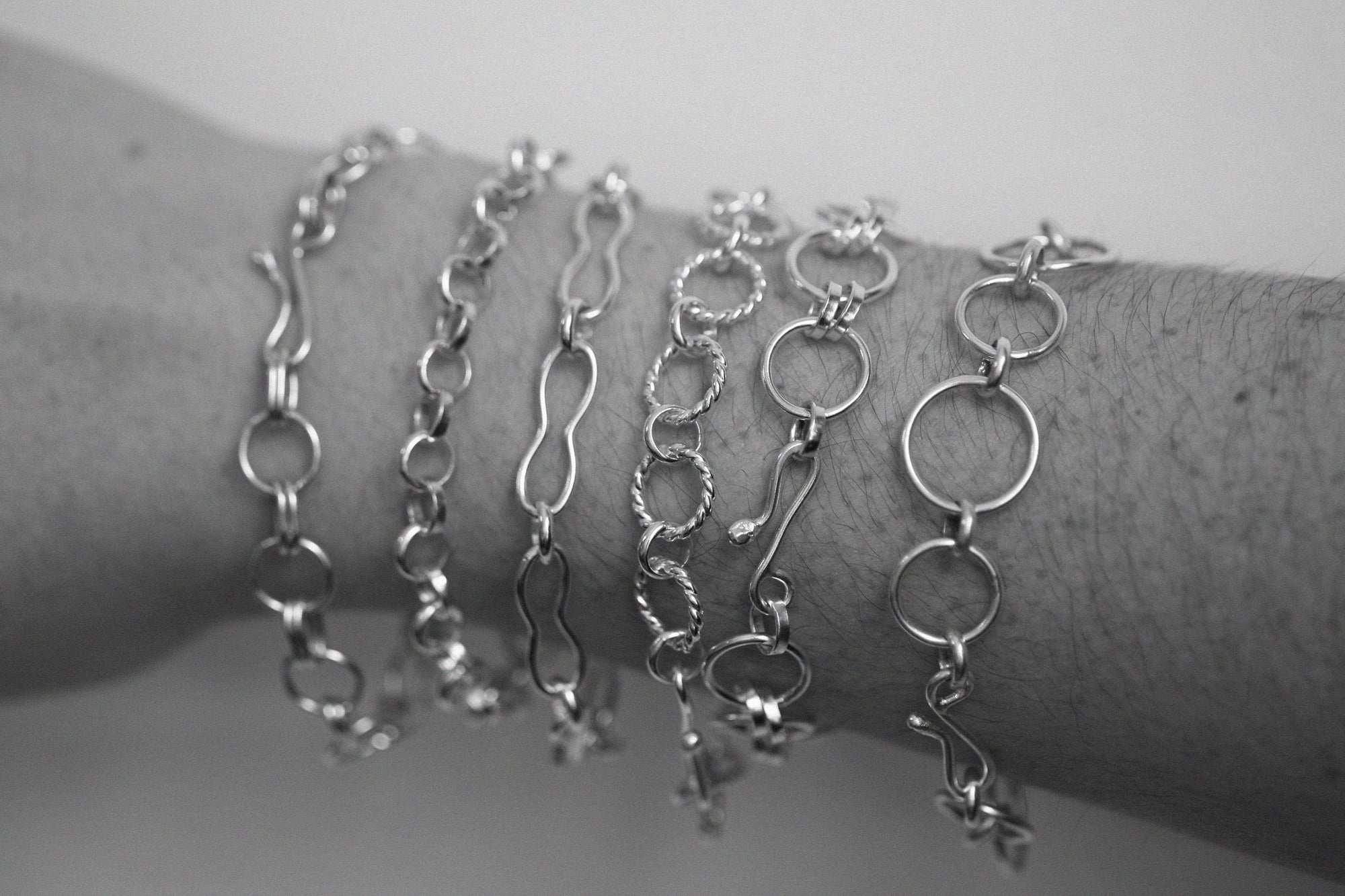 Intermediate Silversmithing Intensive : Chain Bracelet : 8/16 10AM-7PM