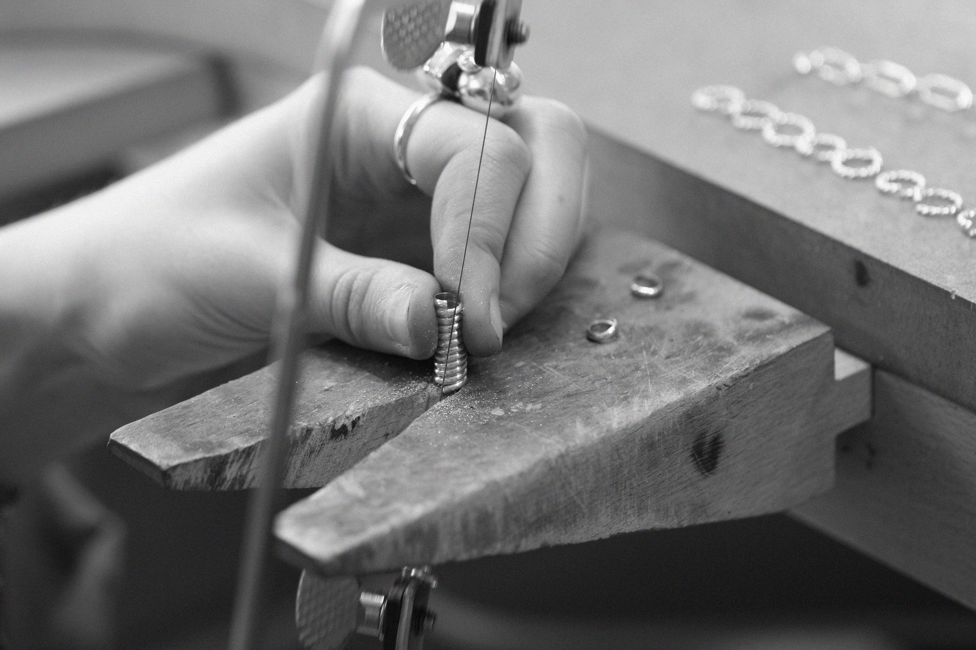Intermediate Silversmithing Intensive : Chain Bracelet : 7/19 10AM-7PM