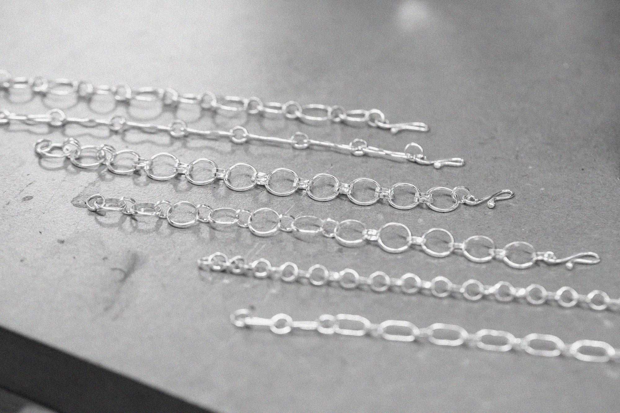Intermediate Silversmithing Intensive : Chain Bracelet : 7/19 10AM-7PM