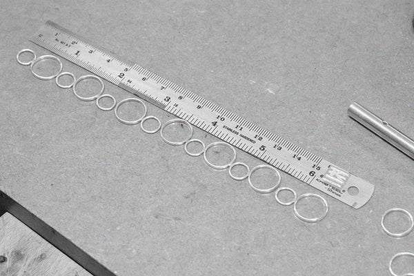 Intermediate Silversmithing Intensive : Chain Bracelet : 10/25 10AM-7PM