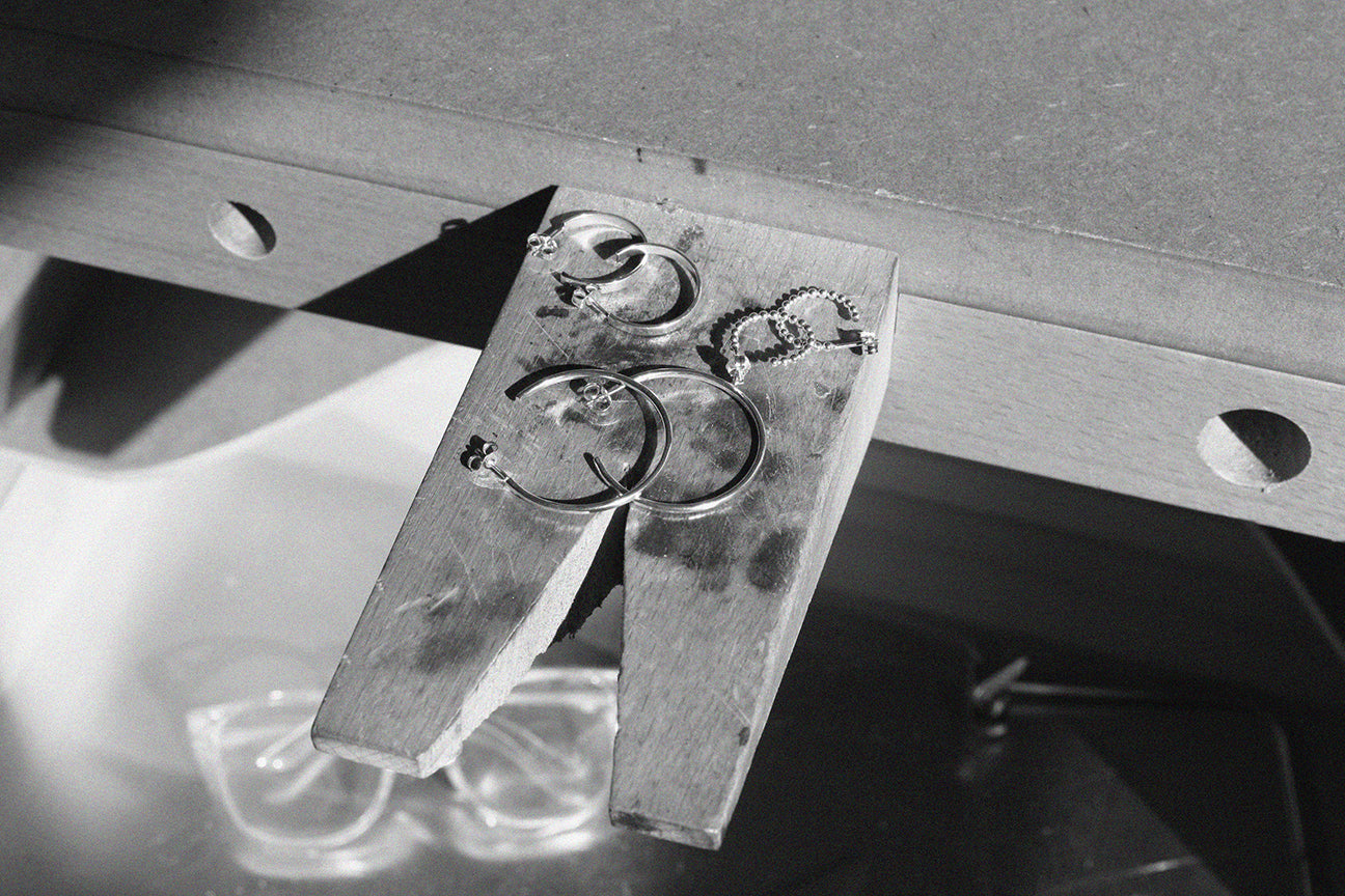 Introduction to Silversmithing : Hoop Earrings : 10/23 4PM-8PM