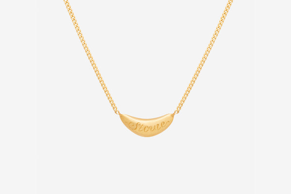Curve Signet Necklace