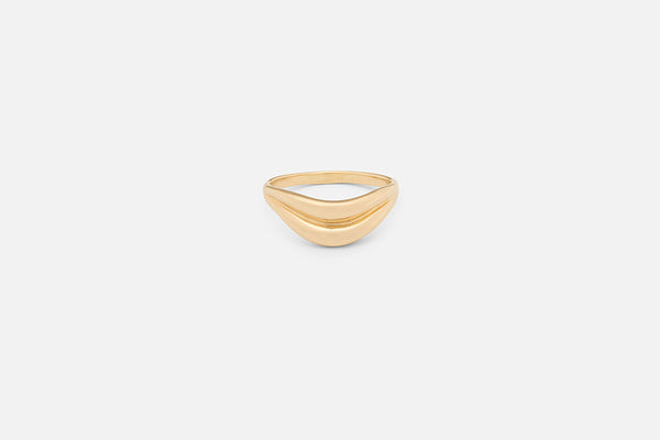 Double Curve Ring