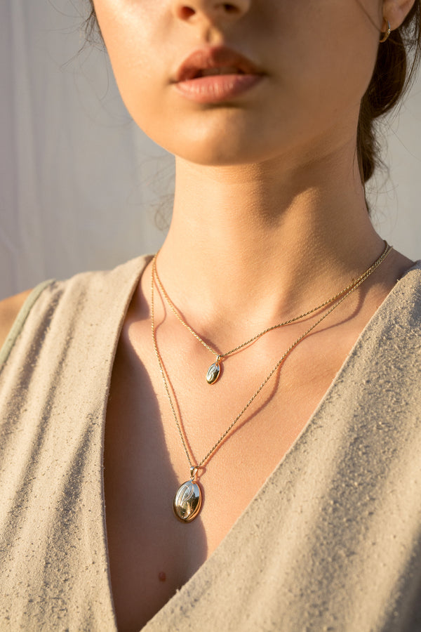 Petite Ovate Signet Charm