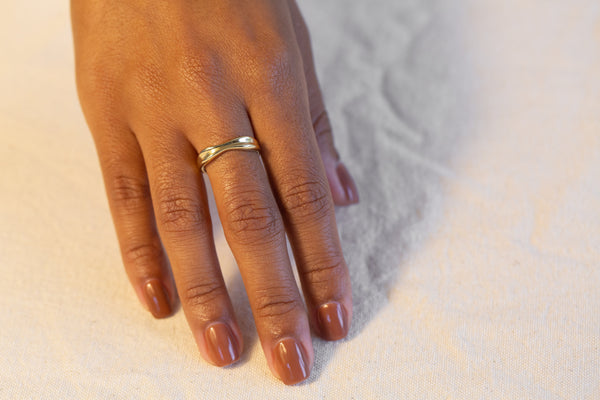 Double Pinch Ring