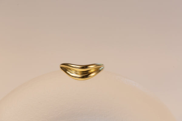 Double Curve Ring