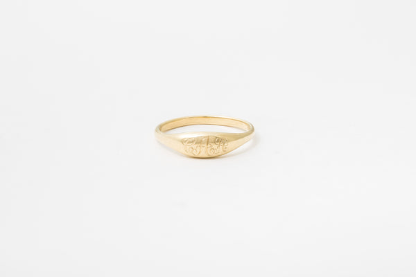 Ovate IV Engraved Signet