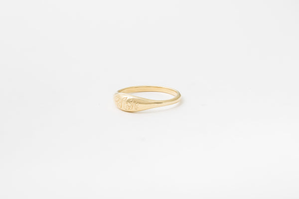 Ovate IV Engraved Signet